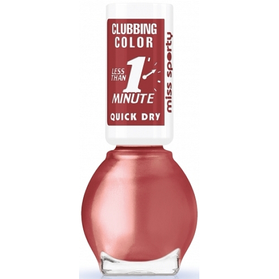 Miss Sports Clubbing Color Nagellack 055 Metallic Pink 7 ml