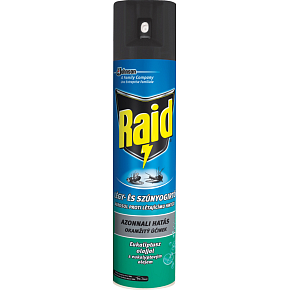 Raid Spray gegen fliegende Insekten mit Eukalyptusöl, 400 ml Raid Spray gegen fliegende Insekten mit Eukalyptusöl, 400 ml
