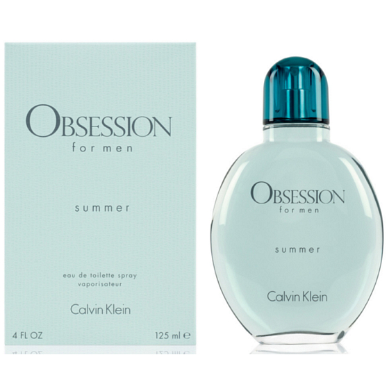 Calvin Klein Obsession für Männer Sommer Eau de Toilette 125 ml
