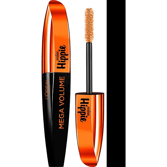 Loreal Paris Mega Volumen Miss Hippie Mascara Schwarz 8,5 ml