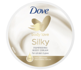 Dove Silk Körpercreme für den ganzen Körper 300 ml