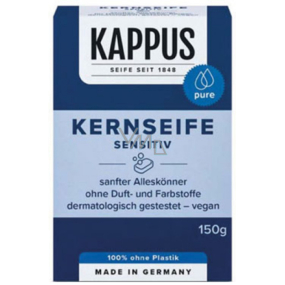 Kappus Kernseife Sensitive Naturseife für Körper und Haar 150 g