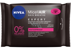 Nivea MicellAIR Expert expertní odličovací micelární ubrousky, 20 ks