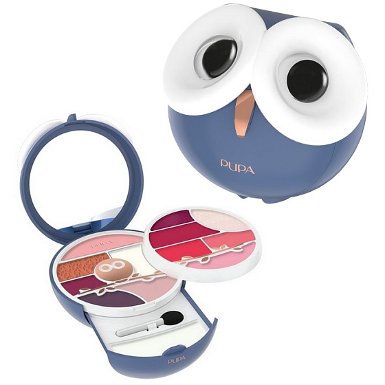 Pupa Owl 3 Kosmetisches Make-up für Gesicht, Augen und Lippen 012 16,2 g