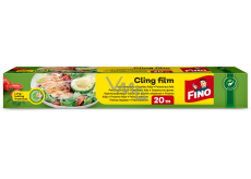 Fino Lebensmittelfolie mit einer Dicke von 9 µ, Breite 29 cm, Länge 20 Meter