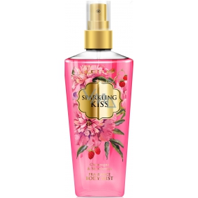 Lotus Parfums Sparkling Kiss Champagner & Erdbeeren Körperparfüm Wasser, Nebel 210 ml