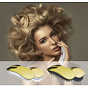 Ikoo Home Metallic Haarbürste der chinesischen Medizin Soleil Weißgold-Weiß