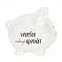 Albi Sparbüchse Sparschwein große Perle Familienbudget 13 cm