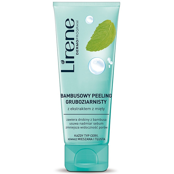 Lirene Dermo Programm Minziges raues Peeling für alle Hauttypen 75 ml