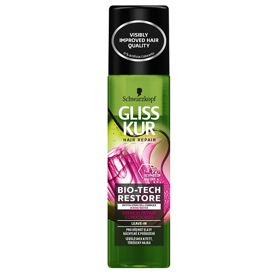 Gliss Kur Bio-Tech Restore Regenerative Express Haarbalsam Sprayer 200 ml