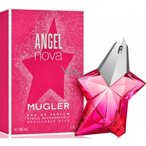 Thierry Mugler Angel Nova parfümierte nachfüllbare Wasserflasche für Frauen 30 ml Thierry Mugler Angel Nova parfümierte nachfüllbare Wasserflasche für Frauen 30 ml