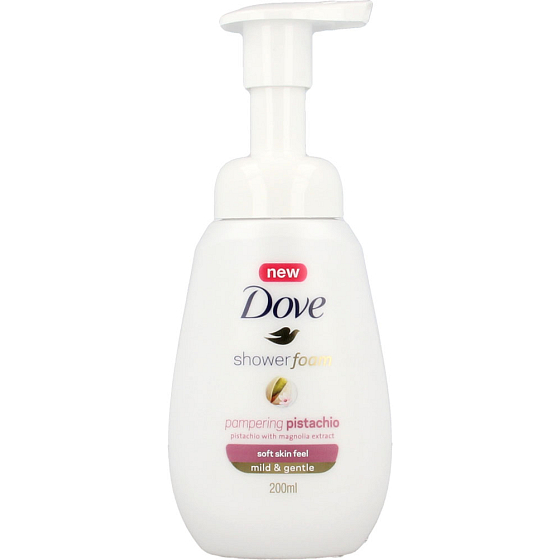 Dove Pampering Pistachio Duschschaum 200 ml