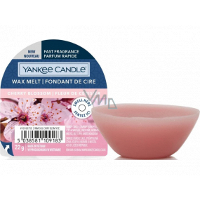 Yankee Candle Cherry Blossom - Kirschblüten-Duftwachs für Aromalampe 22 g