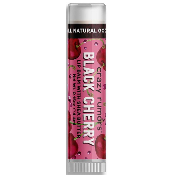 Crazy Rumors Black Cherry Lippenbalsam mit Kirschgeschmack 4,4 ml