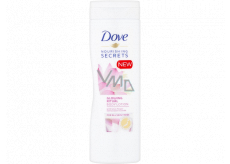 Dove Nourishing Secrets Glowing Ritual Body Milk mit Lotusblütenextrakt und Reiswasser 400 ml