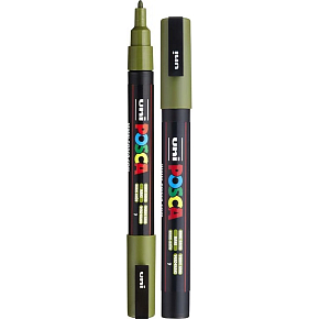 Posca Universal-Acrylmarker 0,9 - 1,3 mm Khaki grün PC-3M