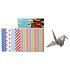 Apli Origami Papier Mix aus bunten Mustern 15 x 15 cm 50 Blatt
