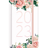 Albi Diary 2023 Taschenkalender mit Gummiband Roses 15 x 9,5 x 1,3 cm