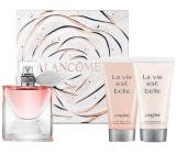 Lancome La Vie Est Belle Eau de Parfum 30 ml + Körperlotion 50 ml + Duschgel 50 ml, Geschenkset für Frauen