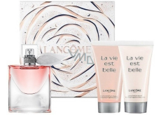 Lancome La Vie Est Belle Eau de Parfum 30 ml + Körperlotion 50 ml + Duschgel 50 ml, Geschenkset für Frauen