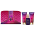 Baylis & Harding Feige und Granatapfel Duschgel 100 ml + Körperspray 100 ml + Körper- und Handlotion 100 ml + Körperschwamm + Kosmetiktasche, Kosmetikset für Frauen