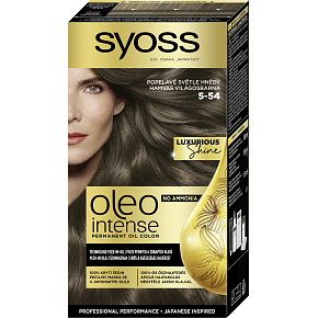 Syoss Oleo Intense Haarfarbe mit Öl 5-54 Aschig Hellbraun Syoss Oleo Intense Haarfarbe mit Öl 5-54 Aschig Hellbraun