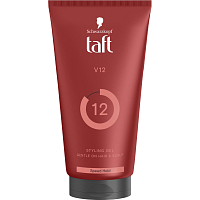 Taft Men V12 Power Gel Haar-Gel, 150 ml