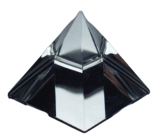 Kristallglas Pyramide glatt 40 mm - Briefbeschwerer, Geschenkbox