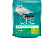 Purina One Indoor granule pro kočky s krůtím a celozrnými obilovinami, 800 g