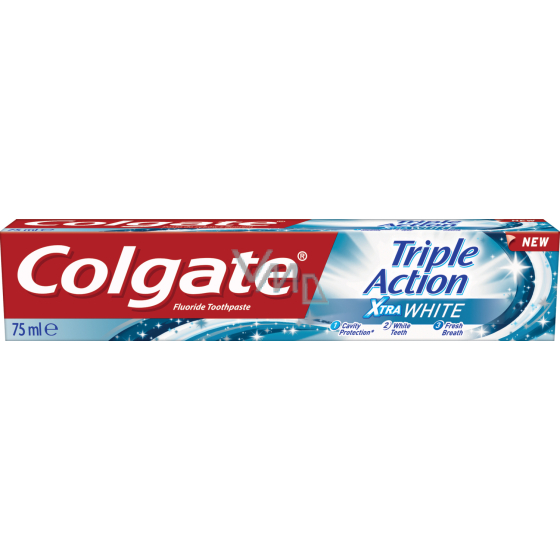 Colgate Triple Action Xtra White Zahnpasta, 75 ml