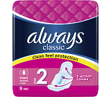 Always Classic Maxi Damenbinden, 9 Stück