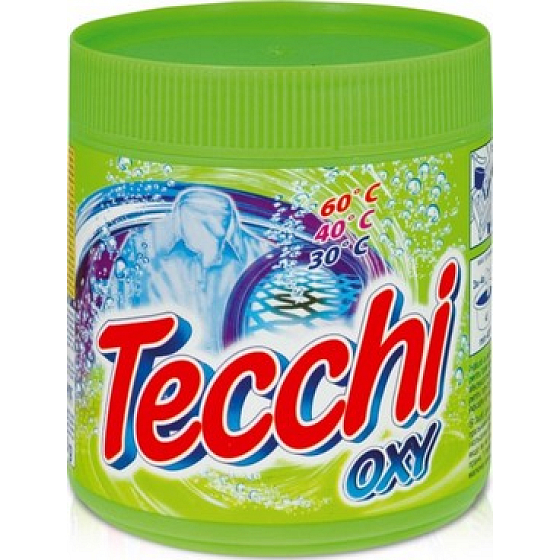 Tecchi Oxy Fleckenentferner mit aktivem Sauerstoff für weiße und bunte Wäsche 500 g