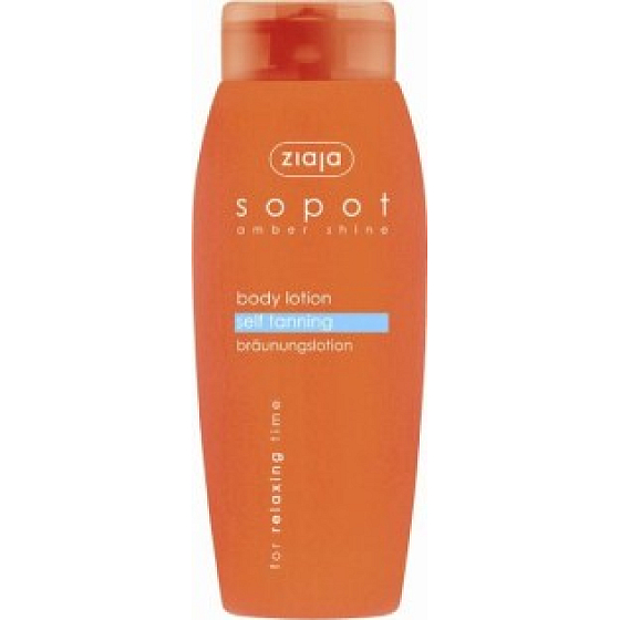 Ziaja Sopot Jantar selbstbräunende Körperlotion für alle Haut 200 ml