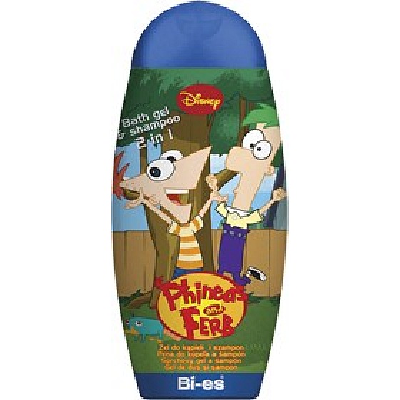 Disney Phineas & Ferb 2in1 Duschgel und Shampoo für Kinder 250 ml