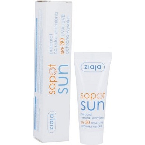 Ziaja Sopot Sun SPF 30 Sonnenschutz für Lippen und Markierungen 15 ml