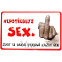 Nekupto Humor in der Tschechischen Republik humorvolles Zeichen 15 x 10 cm 1 Stück