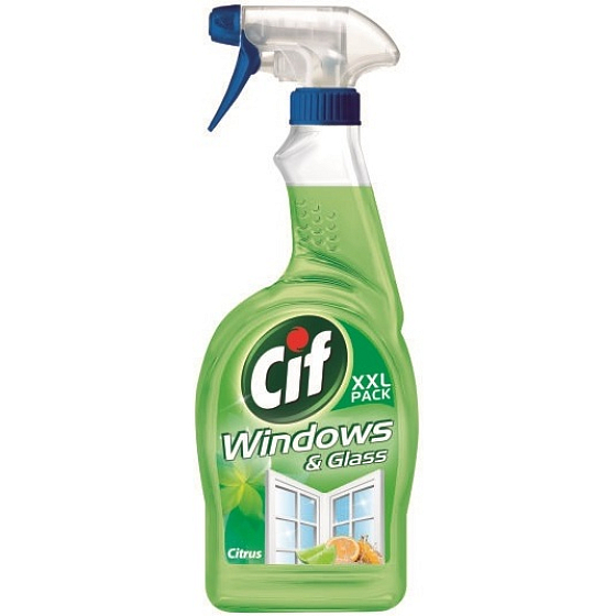 Cif Windows & Glass Zitrusglas- und Fensterreiniger 750 ml Sprühgerät