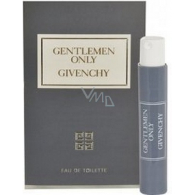 Givenchy Gentlemen Only Eau de Toilette für Männer 1 ml mit Spray, Fläschchen