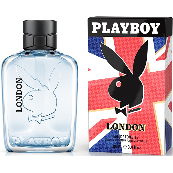 Playboy London Eau de Toilette für Männer neu 100 ml