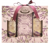 Bohemia Gifts Lavendel Duschgel 100 ml + Seife 100 g + Haarshampoo 100 ml, Kosmetikset