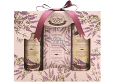 Bohemia Gifts Lavendel Duschgel 100 ml + Seife 100 g + Haarshampoo 100 ml, Kosmetikset