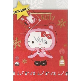 Nekupto Geschenk Papiertüte 33 x 26 x 13 cm Hello Kitty Weihnachten 1191 WLGL