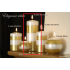 Lima Elegance White Candle Gold Zylinder 60 x 150 mm 1 Stück