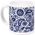 Albi Espresso Becher Blau-Weiß-Muster 100 ml