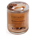 Heart & Home Zimtgewürz Sojaduftkerzenmedium brennt bis zu 30 Stunden 110 g