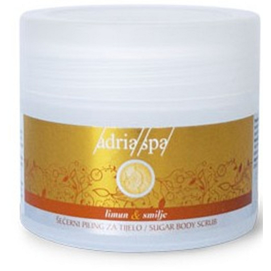 Adria Spa Citron & Immortelle regeneratives Körperpeeling 150 ml