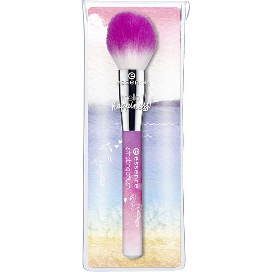 Essenz Hallo Glück! Strobing Brush Kosmetikbürste für Aufheller