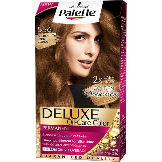 Schwarzkopf Palette Deluxe Haarfarbe 556 Dunkelgoldblond 115 ml