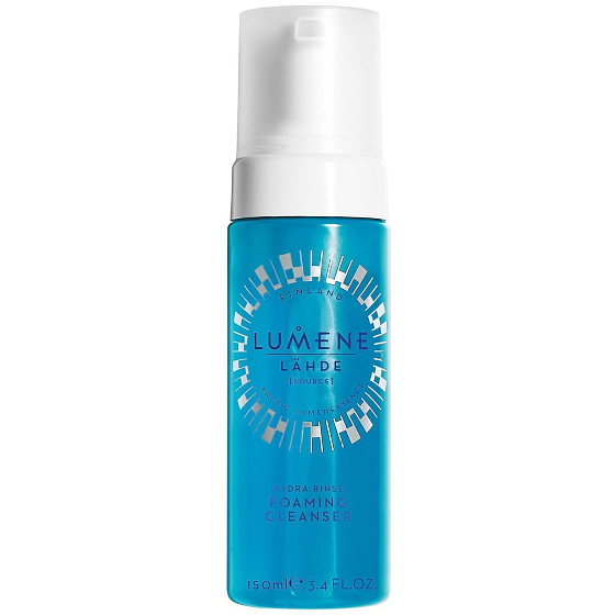 Lumene Lähde Arctic Aqua Foaming Cleanser feuchtigkeitsspendender Reinigungsschaum mit Arctic Quellwasserspender 150 ml