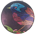 Albi Original Doppeltaschenspiegel Eisvogel Durchmesser 7 cm